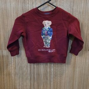 Polo Ralph Lauren Toddler Bear Sweatshirt